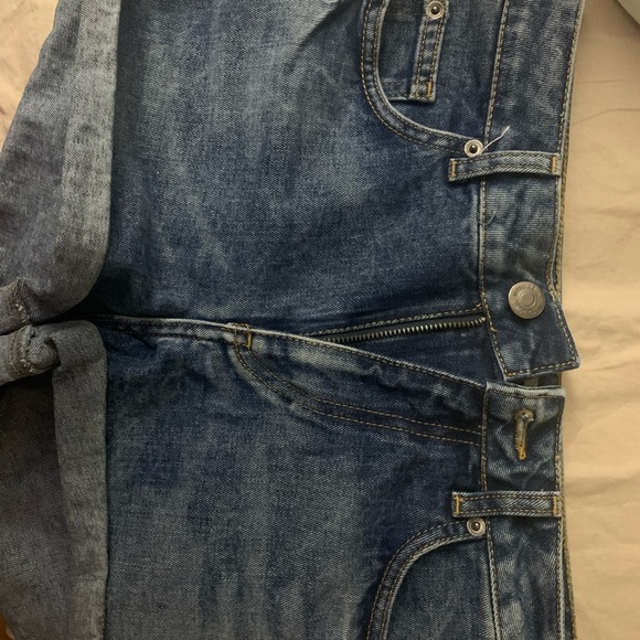 Topshop Denim Short shorts - Picture 1 of 3